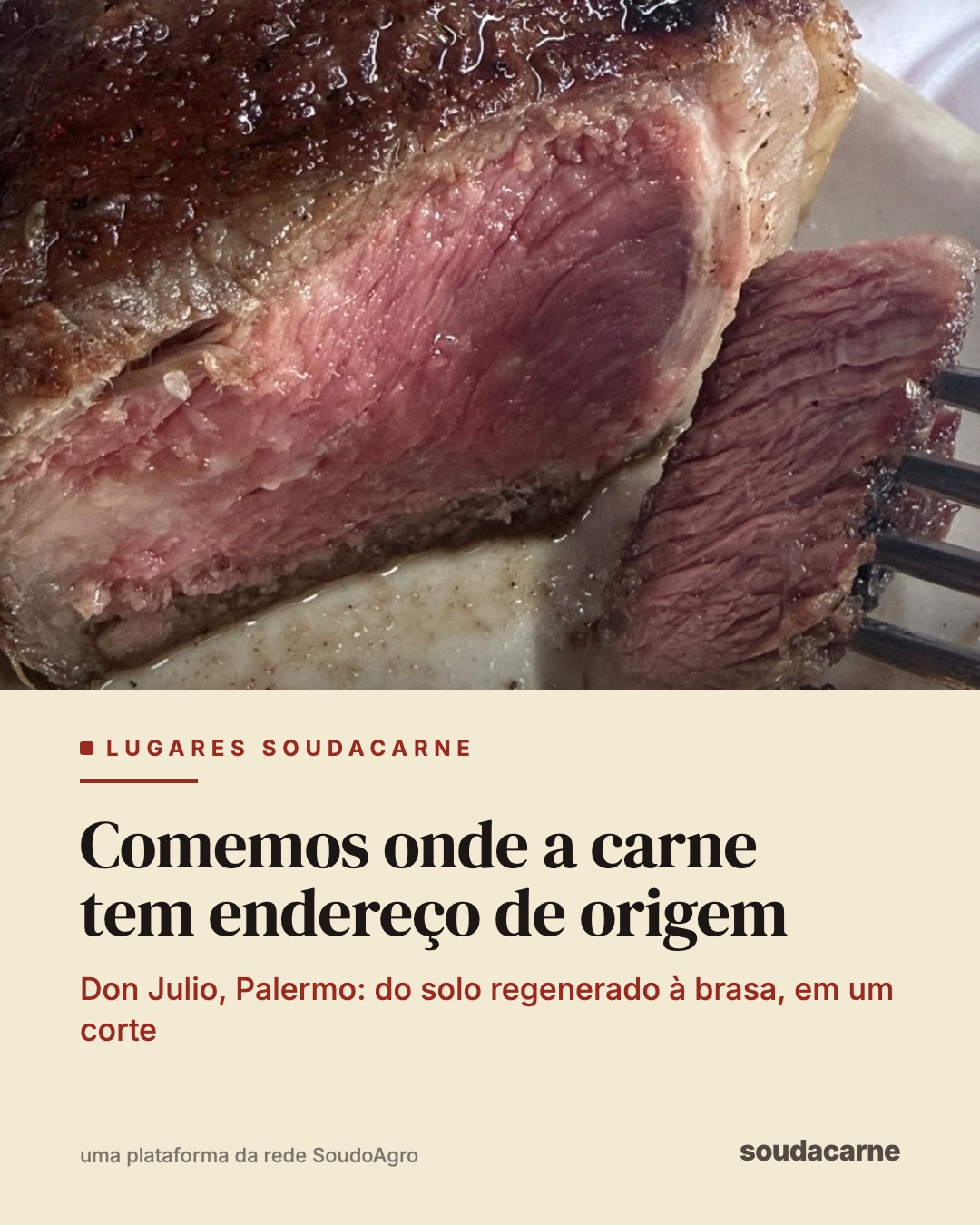 A melhor parrilla do mundo não venceu pela grelha. Venceu pelo que faz antes dela. Don Jul